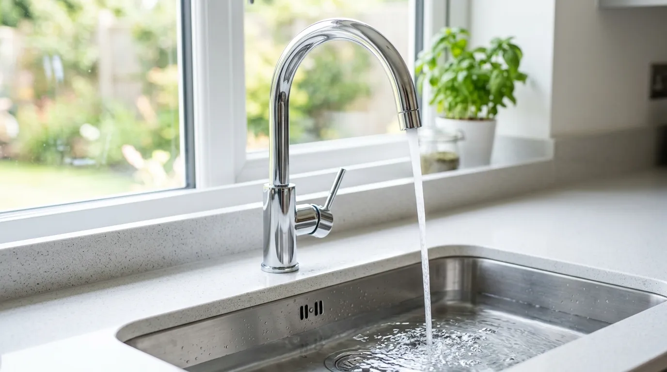 Local Plumbing Master Pros same day plumber fixing a faucet in Forestdale, AL